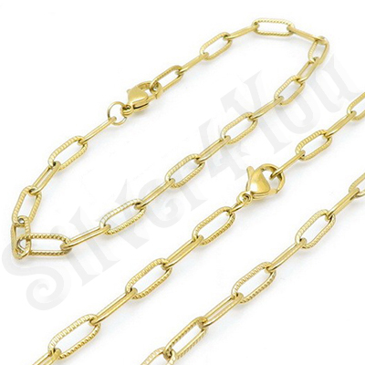 Set Lant si Bratara din inox - BN852