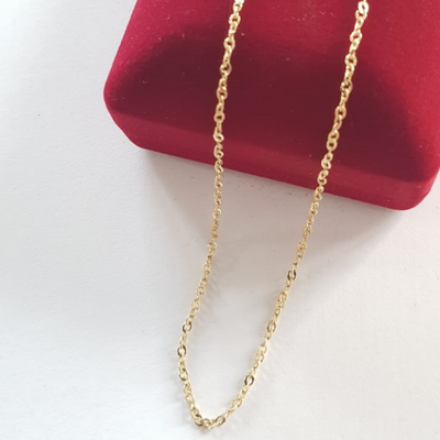 Lant in culoarea aurului de 14K - 45 cm - ZS2314