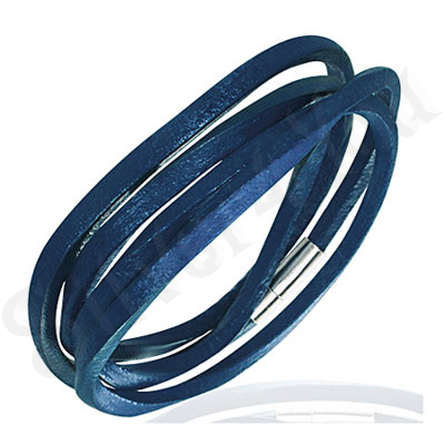 Bratara piele albastra - BF2588