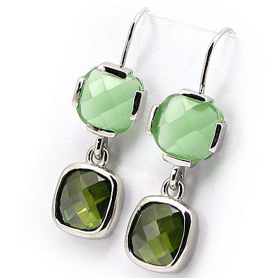 Set cu peridot si zircon