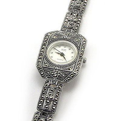 Ceas cu marcasite - D7