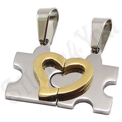 Set Pandantive Inox Indragostiti - BR6106
