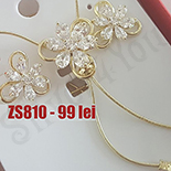 Set Cercei si Pandantiv cu zirconii albe - ZS810 Set Cercei si Pandantiv cu zirconii albe - ZS810