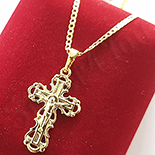 Pandantiv cu lant in culoarea aurului 14K - ZS1304 Pandantiv cu lant in culoarea aurului 14K - ZS1304