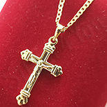Pandantiv cu lant in culoarea aurului 14K - ZS1306 Pandantiv cu lant in culoarea aurului 14K - ZS1306