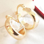 Cercei auriti cu aur de 18K - 1.8 cm - AB102