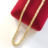 Bijuterii Inox - Lant in culoarea aurului de 14K - 60 cm/4 mm - ZS2270
