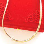 Lant in culoarea aurului de 14K - 50 cm - ZS2492