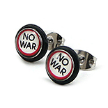 REDUCERI - Cercei inox "No War" - CF90