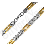 Lant inox barbati  8 mm/60 cm - PK2177