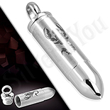 Bijuterii Inox - Pandantiv inox  glont cu scorpion - LR480