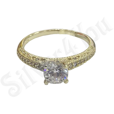 Inel cu zirconii albe - ZS709A Inel cu zirconii albe - ZS709A