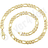 Lant in culoarea aurului 14K 60 cm/1 cm - ZS172 Lant in culoarea aurului 14K 60 cm/1 cm - ZS172