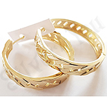 Cercei auriti cu aur 14K si zirconii albe - ZS1120 Cercei auriti cu aur 14K si zirconii albe - ZS1120