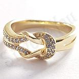 Inel in culoarea aurului 14K zirconii albe - ZS1240 Inel in culoarea aurului 14K zirconii albe - ZS1240