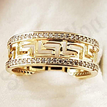 Inel in culoarea aurului 14K zirconii albe - ZS1262 Inel in culoarea aurului 14K zirconii albe - ZS1262